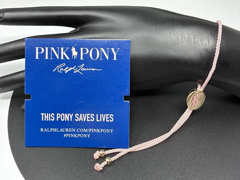 RALPH LAUREN " PINK PONY " BRACELET New In Original Packaging